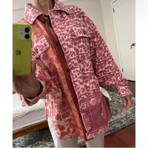 RARE Free People | Printed Ruby Shacket Jacket | Small - Picture 7 of 16